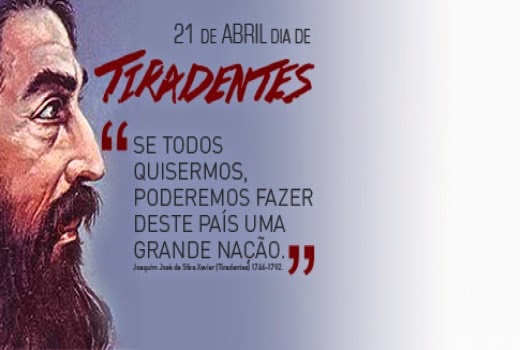 You are currently viewing Dia de Tiradentes; saiba quem foi esse herói nacional