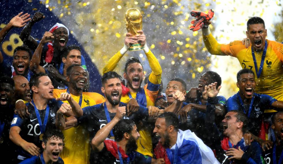 França vence Croácia e conquista a Copa do Mundo 1