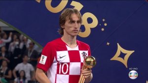 Read more about the article Modric é eleito melhor jogador da Copa do Mundo