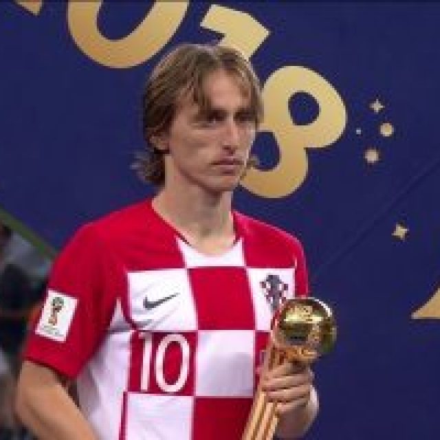 Modric é eleito melhor jogador da Copa do Mundo