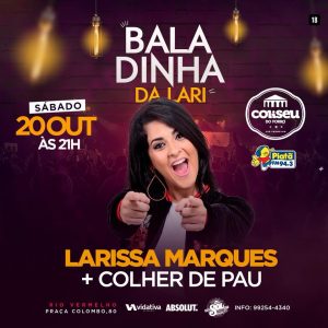 Read more about the article Todos os caminhos te levam a “Baladinha da Lari” no Coliseu do Forró neste sábado (20)