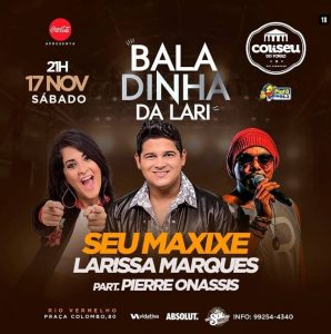 Read more about the article Larissa Marques recebe Seu Maxixe e Pierre Onassis na “Baladinha da Lari” neste sábado (17)