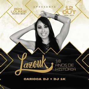Read more about the article Lazouk faz apresentação em comemoração aos seus 10 anos neste sábado (12)